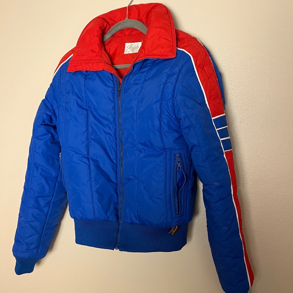Vintage Roffe Red & Blue Ski Jacket